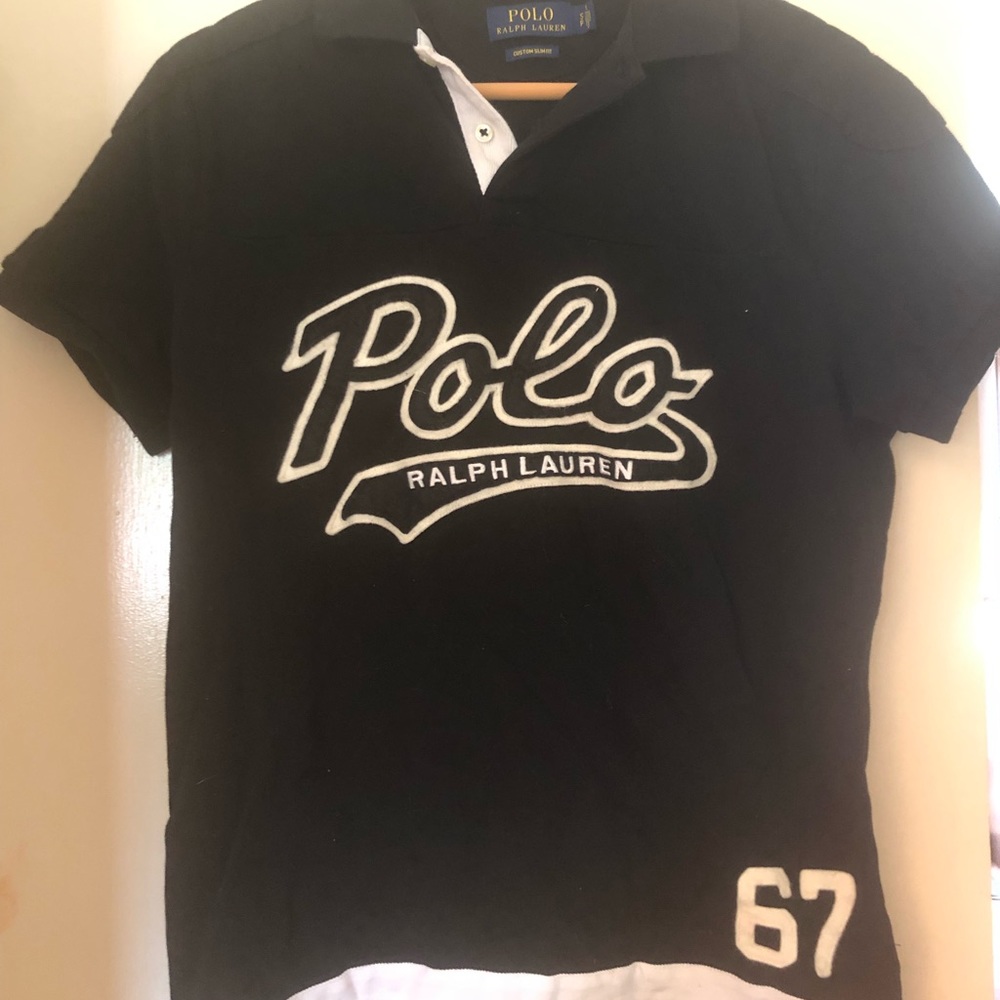 Ralph Lauren patch work polo